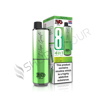 IVG 2400 4 in 1 Prefilled Pod Kit - Lime Edition