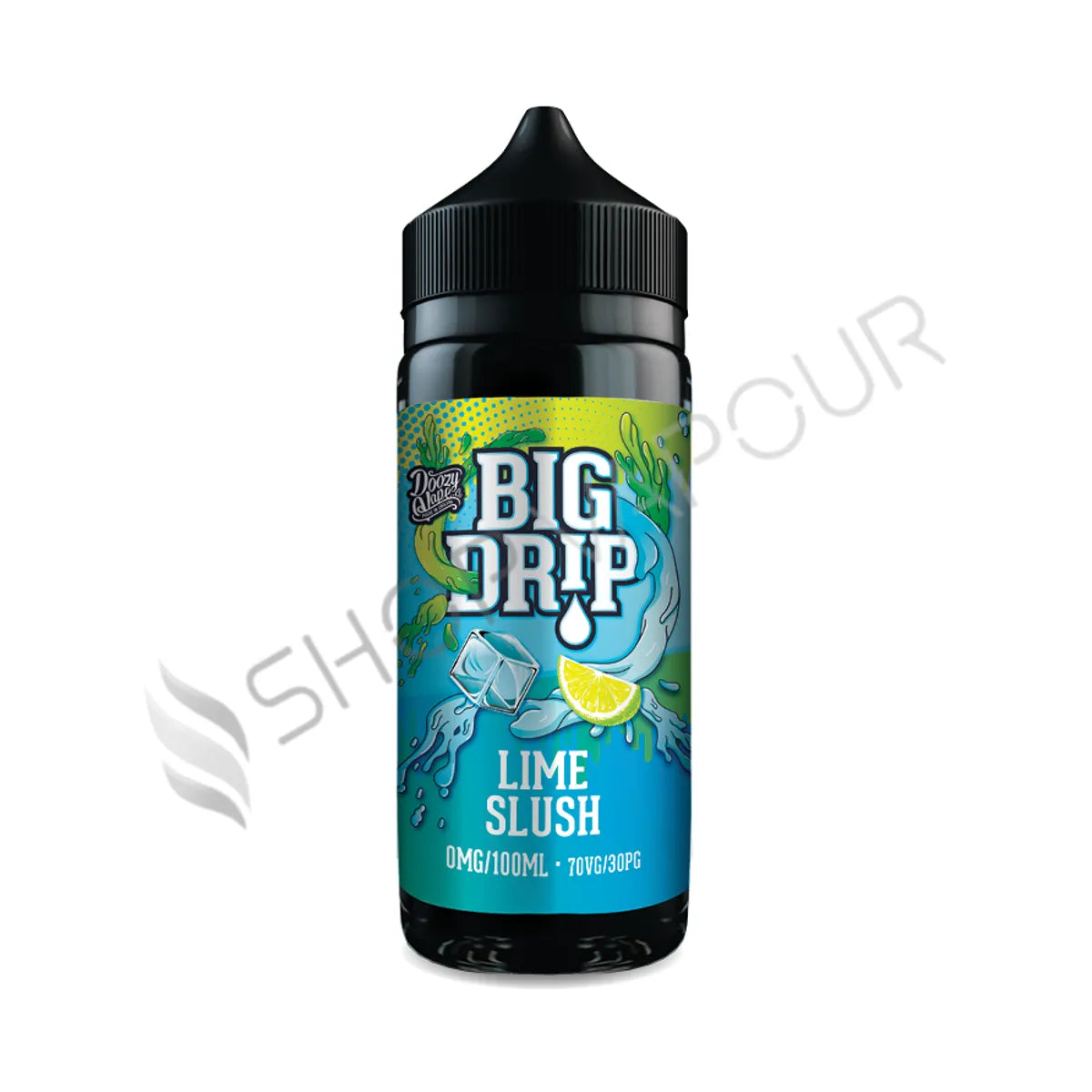 Lime Slush 100ml Shortfill E-Liquid by Big Drip