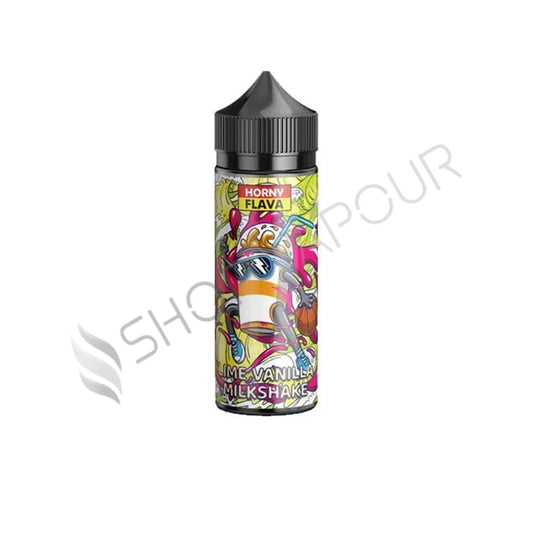 Lime Vanilla 100ml Shortfill E-Liquid by Horny Flava Milkshake