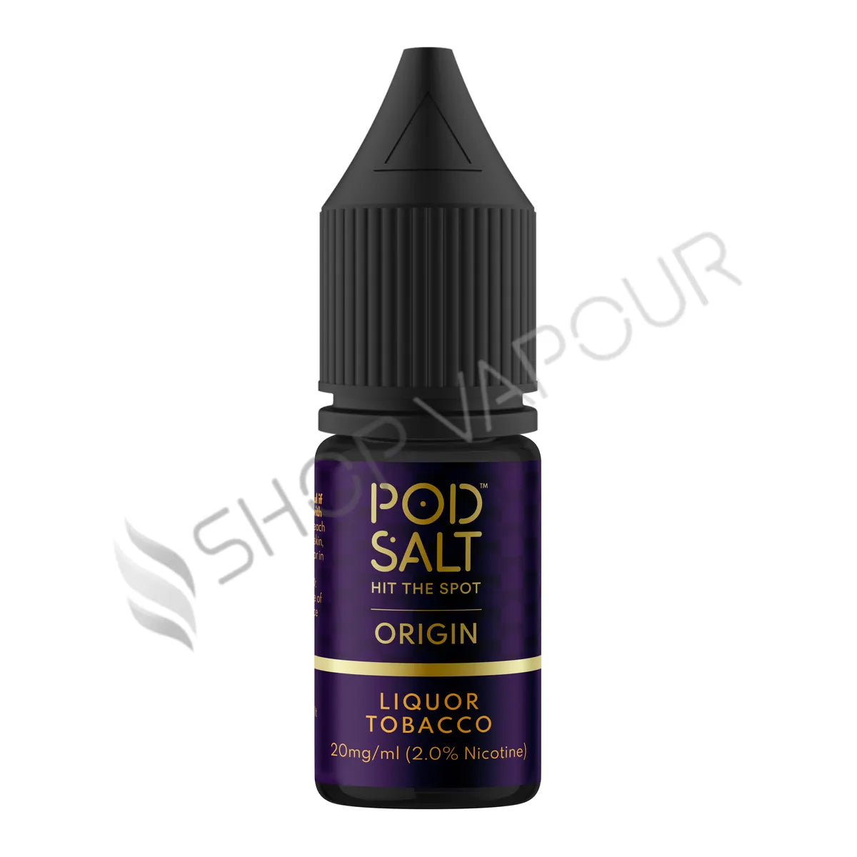Liquor Tobacco Nic Salt E-Liquid by Pod Salt Origin