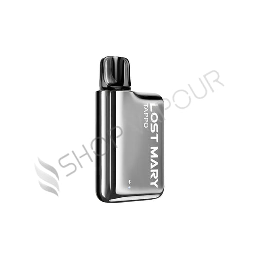 Lost Mary Tappo Pod Vape Kit - Stainless Steel Strawberry Ice 