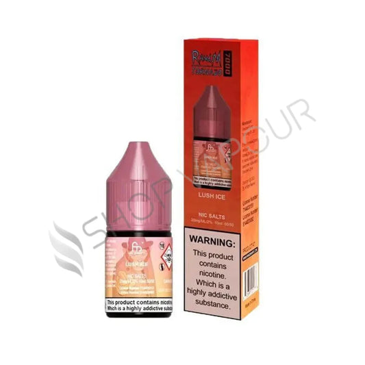 Lush Ice Nic Salt E-Liquid by RandM 7000