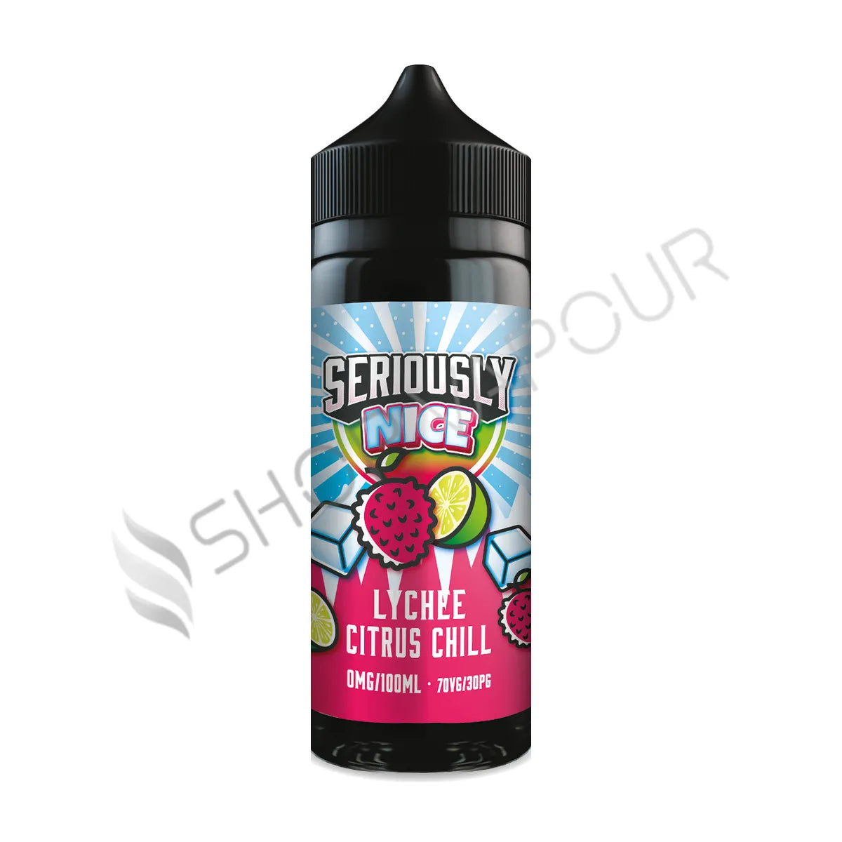 Lychee Citrus Chill 100ml Shortfill E-liquid by Seriously Nice