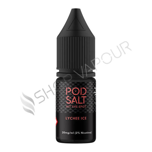 Lychee Ice Nic Salt E-Liquid by Pod Salt Core