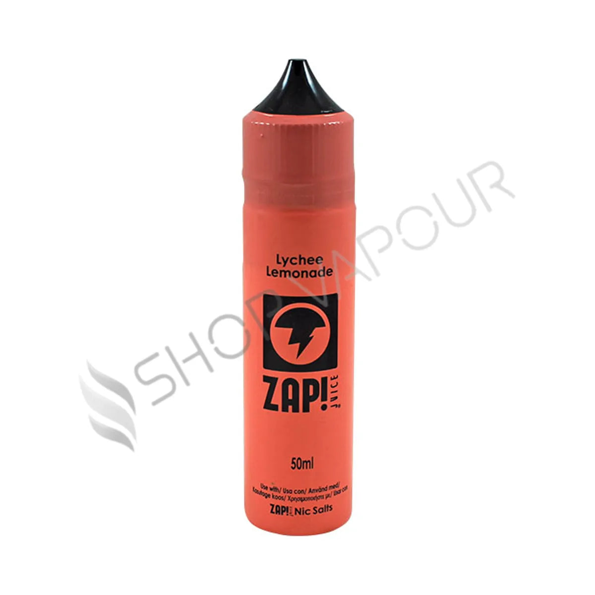 Lychee Lemonade 50ml Shortfill E-Liquid by Zap Juice