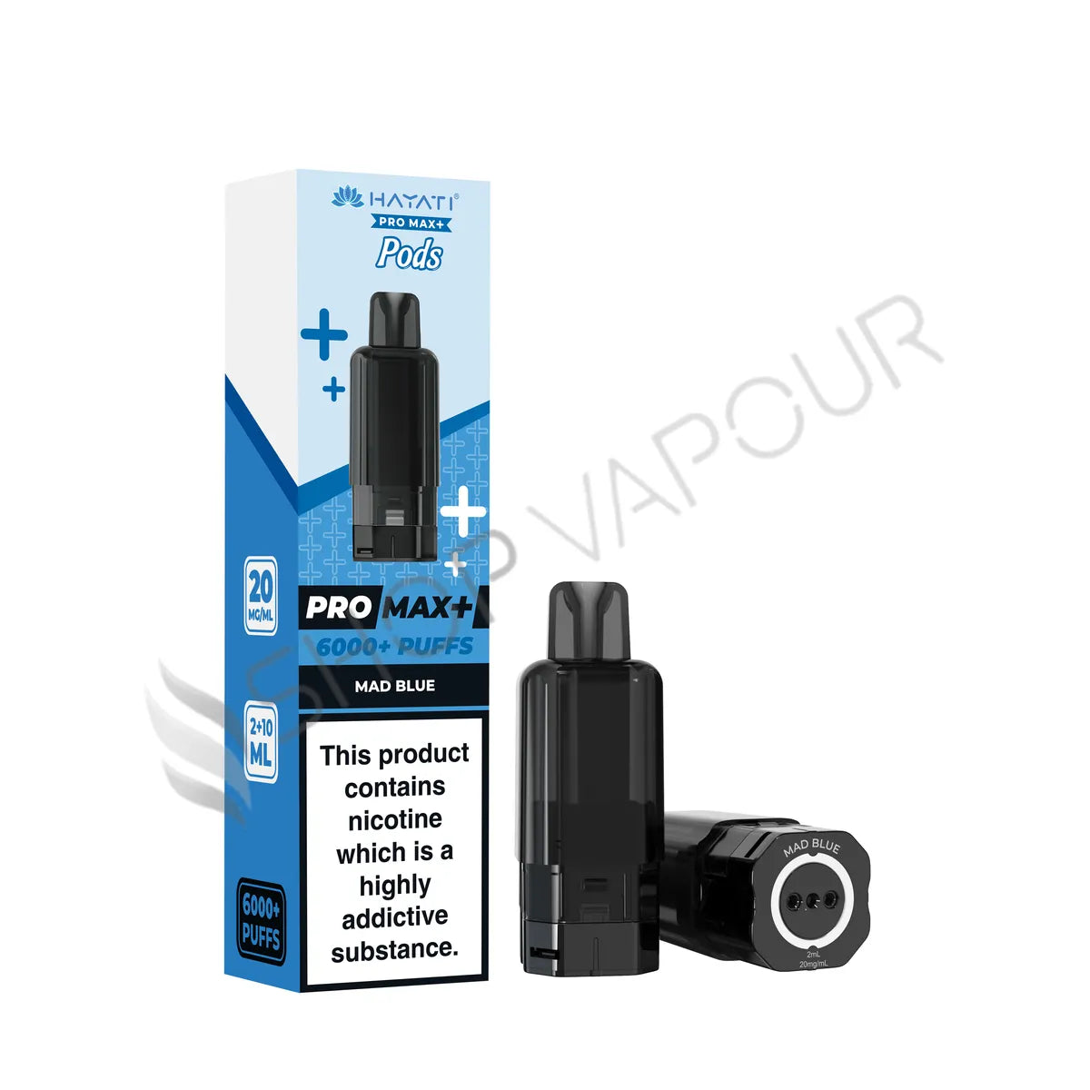 Mad Blue Pro Max Plus 6000 Prefilled Pod & Refill by Hayati
