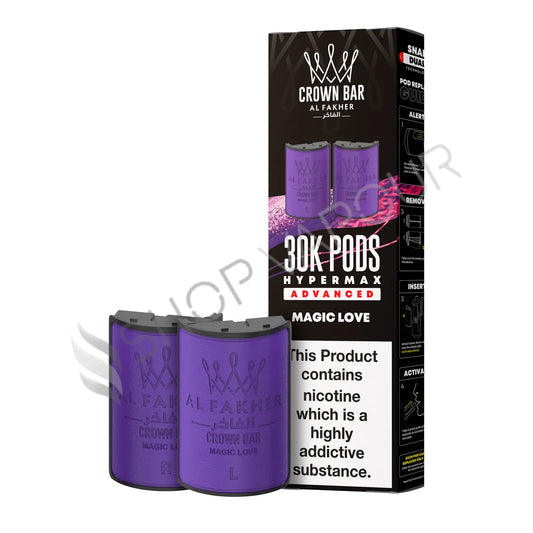 Magic Love 30K Hypermax Prefilled Pod & Refill by Al Fakher