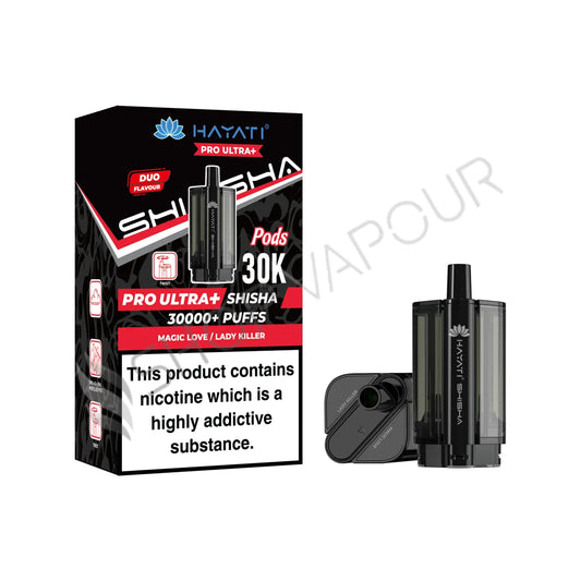Magic Love / Lady Killer Pro Ultra Plus Shisha 30K Prefilled Pod & Refill by Hayati