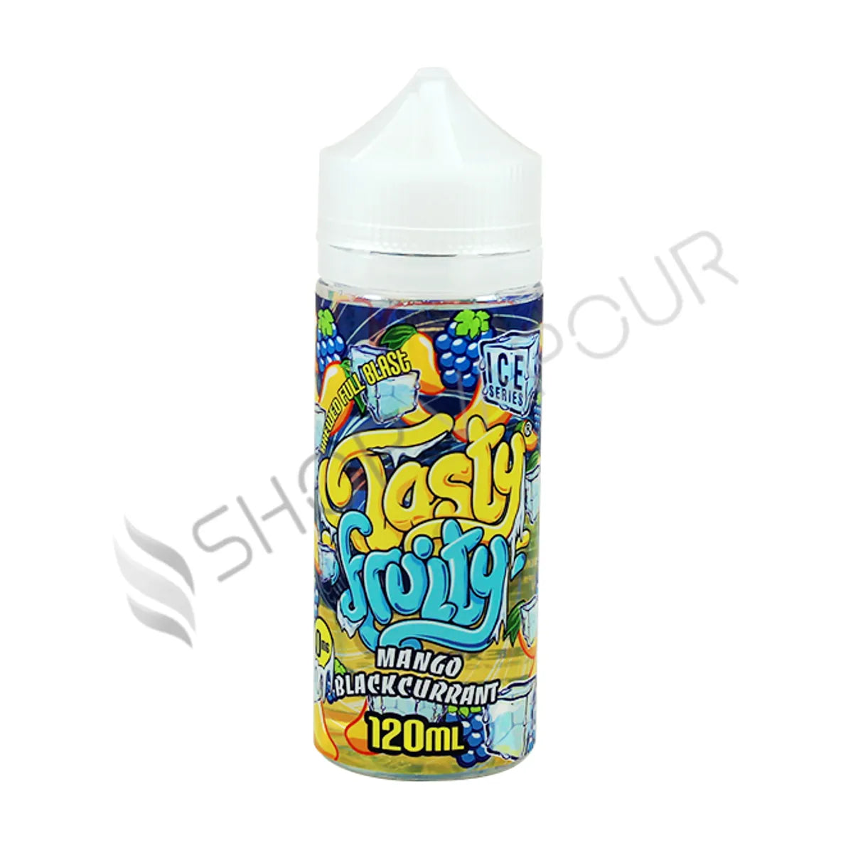 Mango Blackcurrant 100ml Shortfill E-Liquid by Tasty Fruity Ice Series