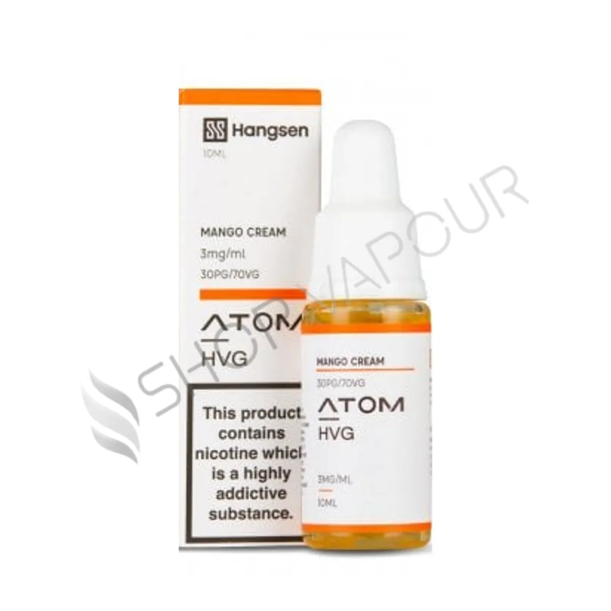 Mango Cream 10ml E-Liquid by Hangsen Atom