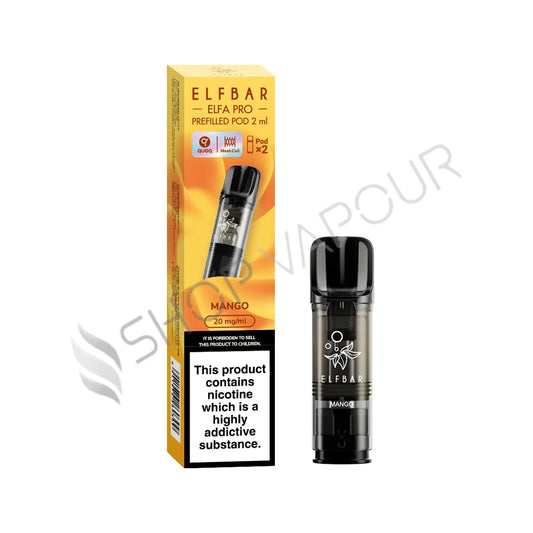 Mango Elfa Pro Prefilled Pods by Elf Bar