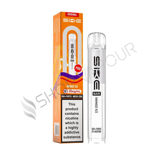 Mango Ice Crystal 600 Prefilled Pods by SKE