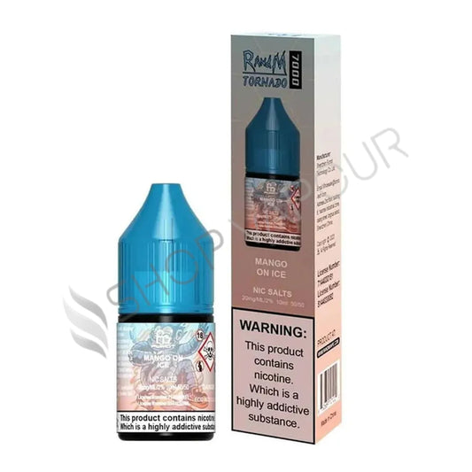 Mango on Ice Nic Salt E-Liquid by RandM 7000
