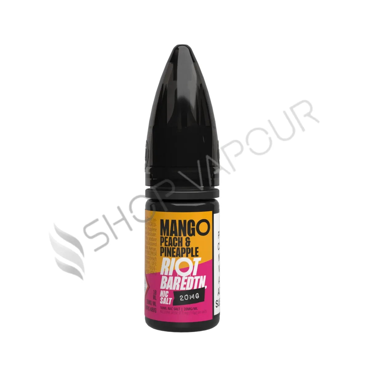 Mango Peach Pineapple Nic Salt E-Liquid by Riot Bar Edition