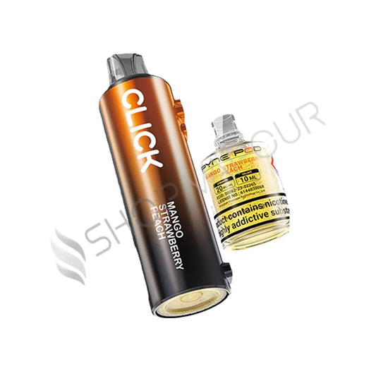 Mango Strawberry Peach Click 10K Pod & Bottle by Pyne Pod