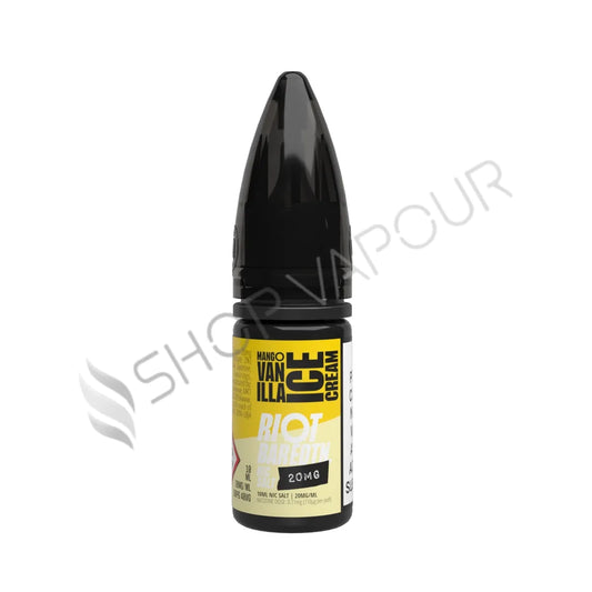 Mango Vanilla Ice cream Nic Salt E-Liquid by Riot Bar Edition