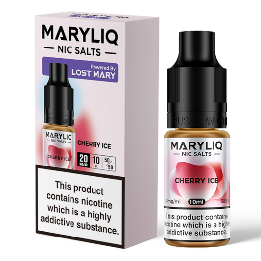 Lost Mary Maryliq Cherry Ice 10ml Nic Salt E-Liquid