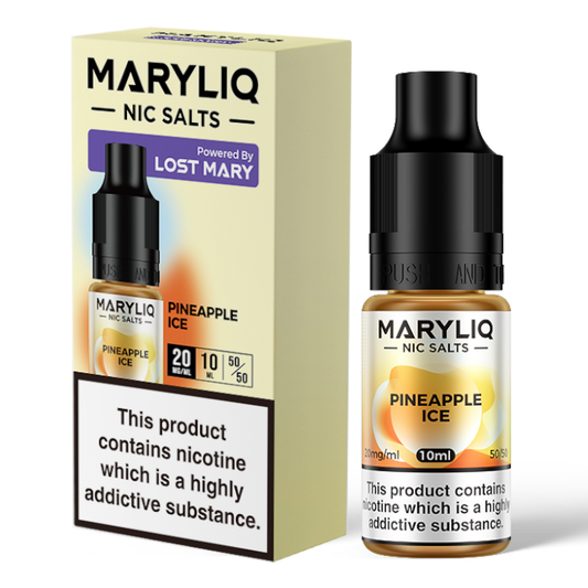 Lost Mary Maryliq Pineapple Ice 10ml Nic Salt E-Liquid