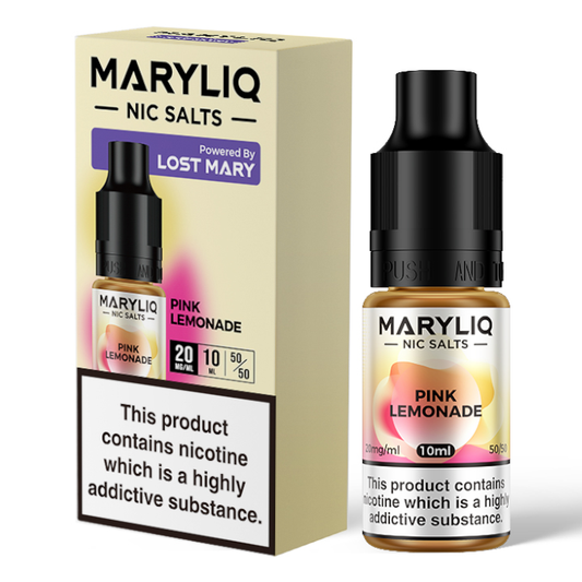 Lost Mary Maryliq Pink Lemonade 10ml Nic Salt E-Liquid