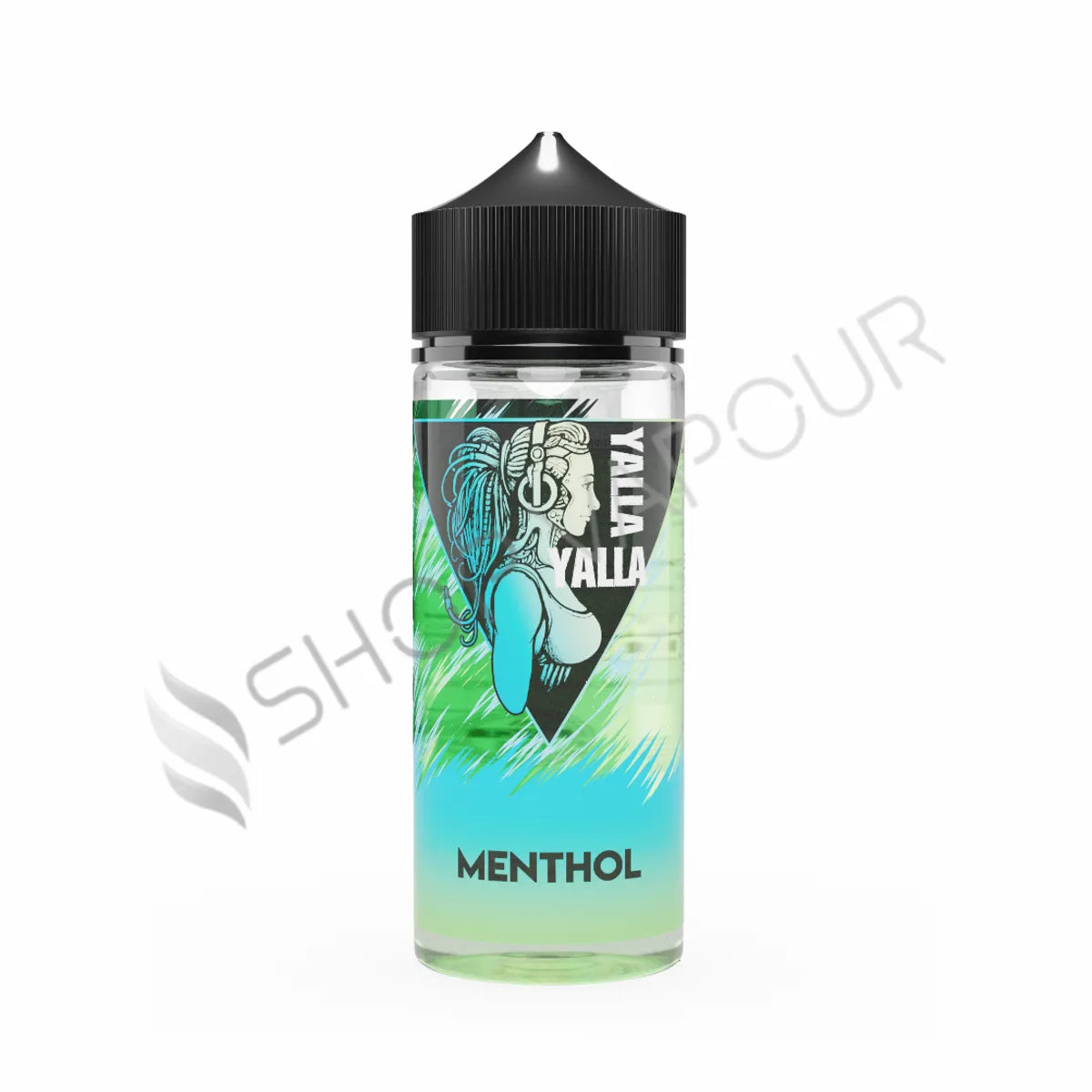 Menthol 100ml Shortfill E-Liquid by Yalla Yalla