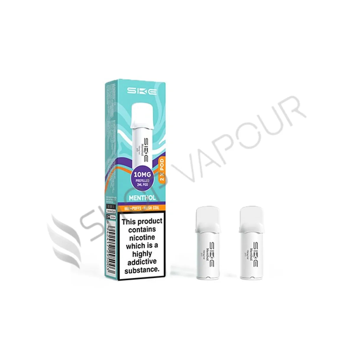 Menthol Crystal 600 Pro Prefilled Pods by SKE