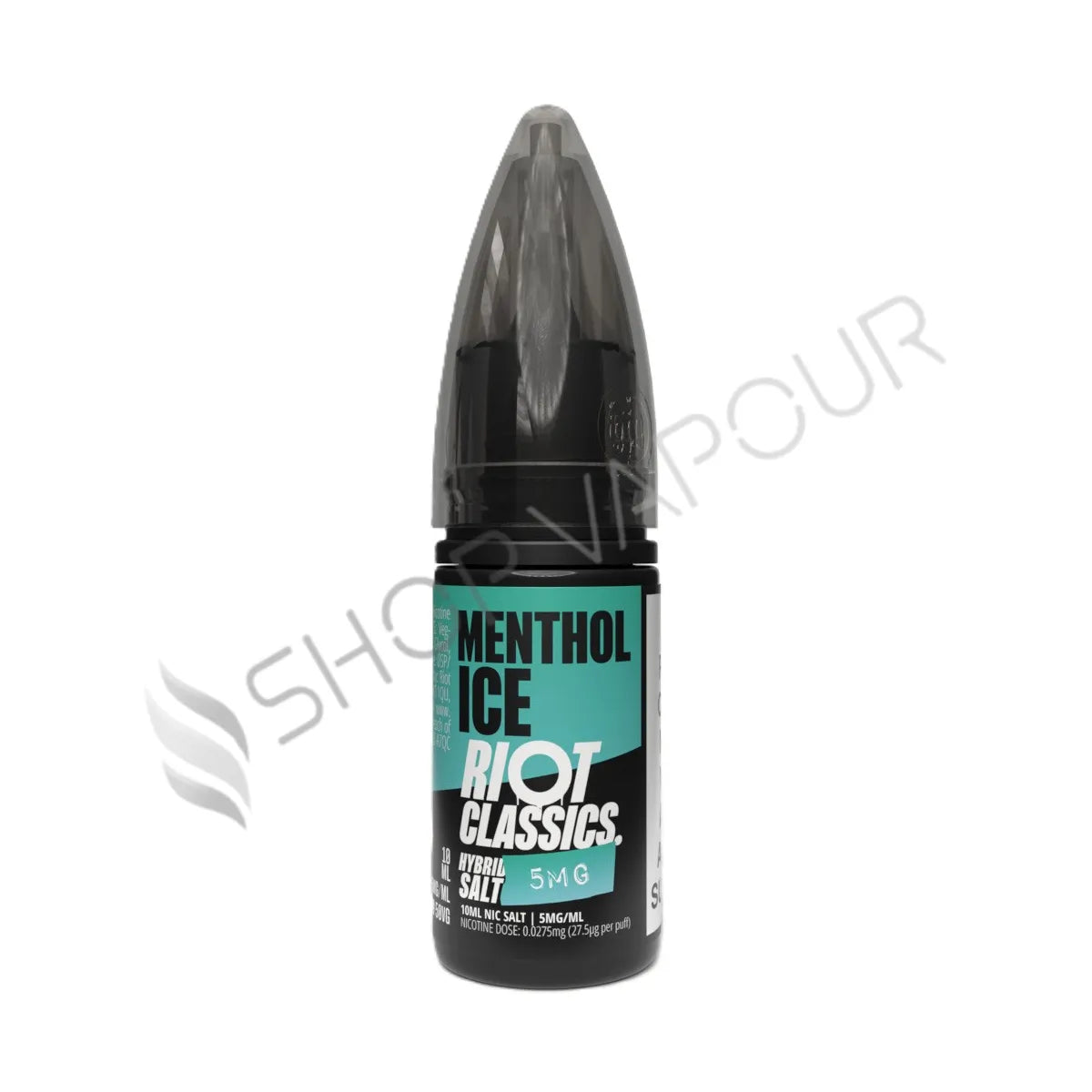 Menthol Ice Nic Salt E-Liquid by Riot Classics