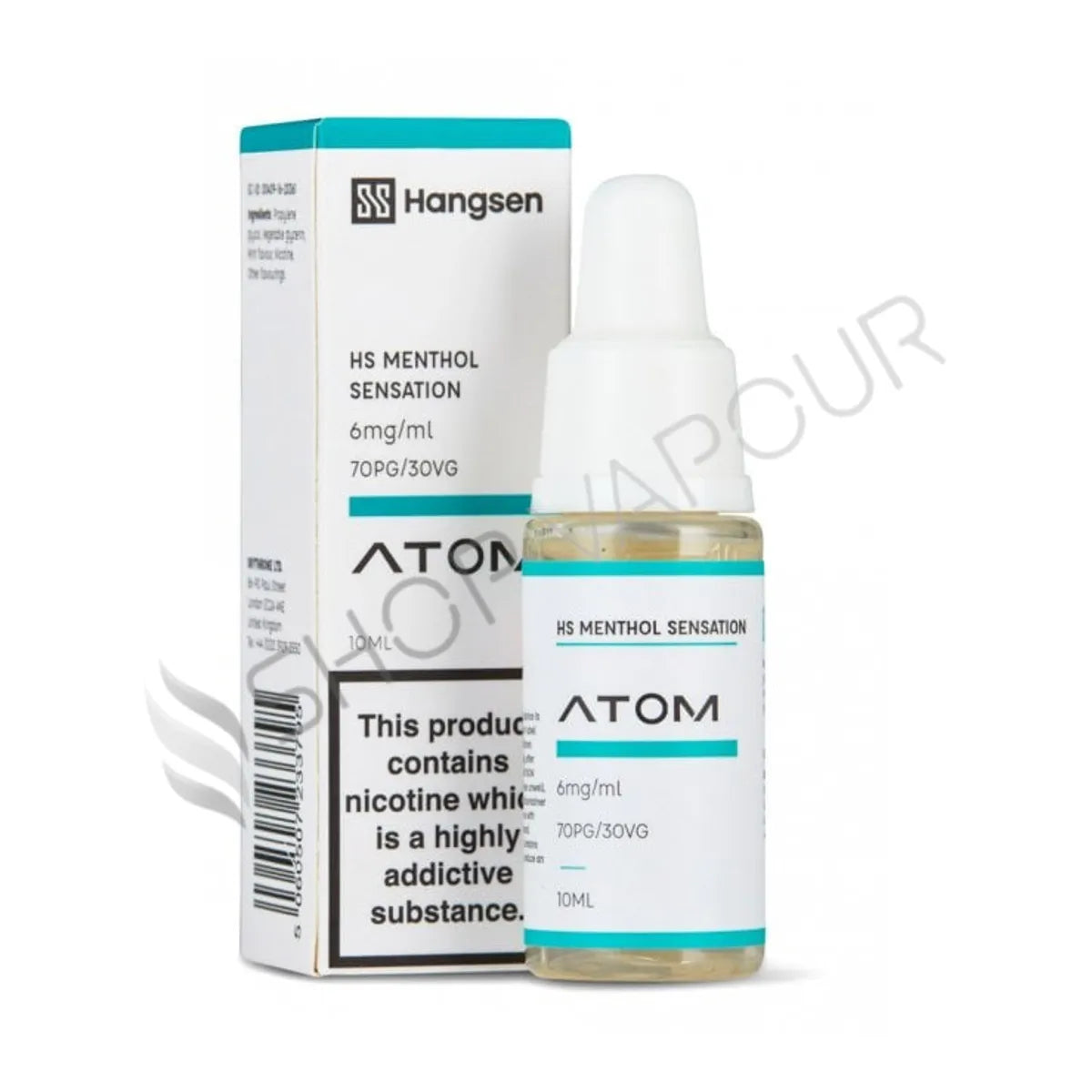 Menthol Sensation 10ml E-Liquid by Hangsen Atom
