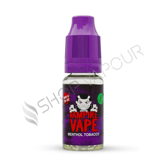 Menthol Tobacco 10ml E-Liquid by Vampire Vape