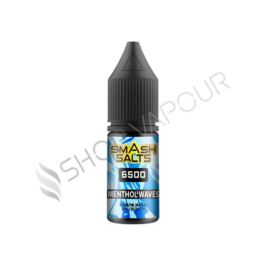 Menthol Waves Nic Salt E-Liquid by Smash Salts 6500