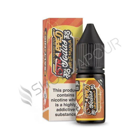 Mezz Mania Nic Salt E-Liquid by Strapped