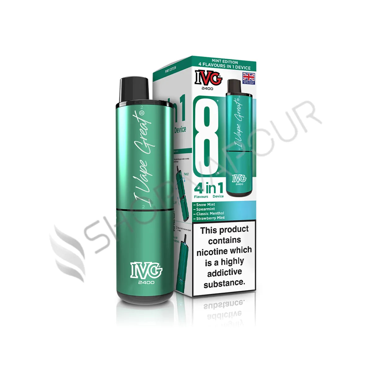 Mint Edition IVG 2400 Prefilled Pod Kit