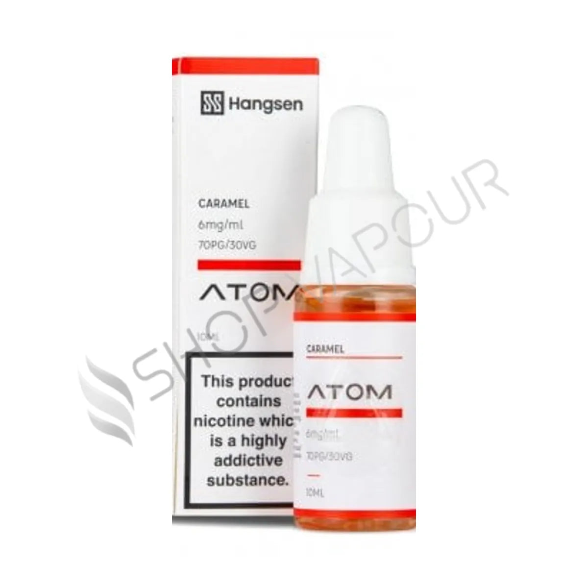 Mint Strawberry 10ml E-Liquid by Hangsen Atom