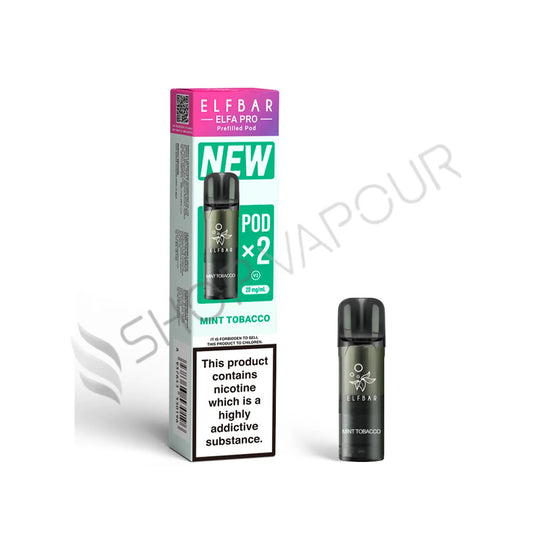 Mint Tobacco Elfa Pro Prefilled Pods by Elf Bar