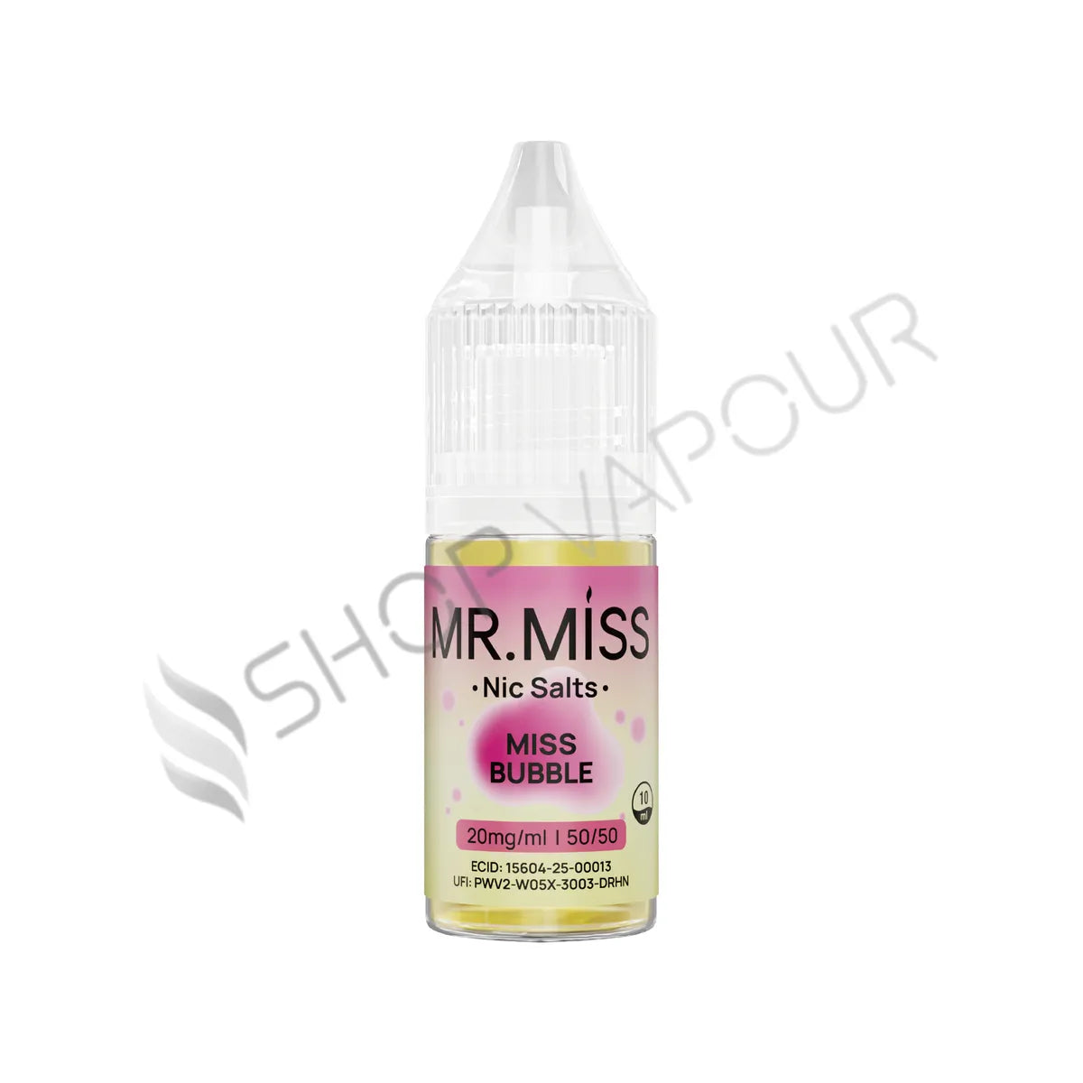 Miss Bubble Nic Salt E-Liquid by Mr. Miss