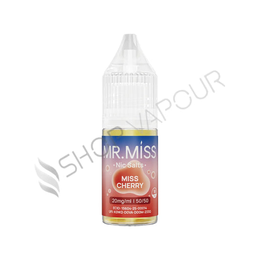 Miss Cherry Nic Salt E-Liquid by Mr. Miss