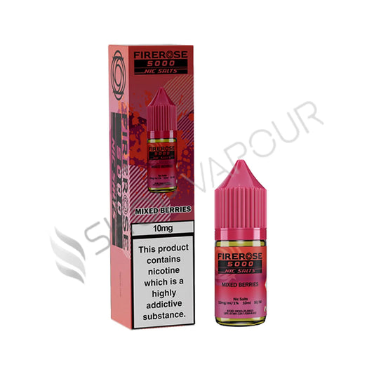 Mixed Berries Nic Salt E-Liquid by Elux Firerose 5000