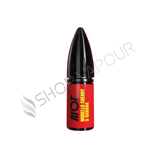 Morello Cherry & Banana Nic Salt E-Liquid by Riot X