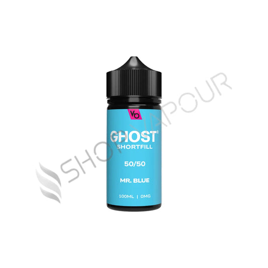 Mr Blue 100ml Shortfill E-Liquid by Vapes Bars Ghost