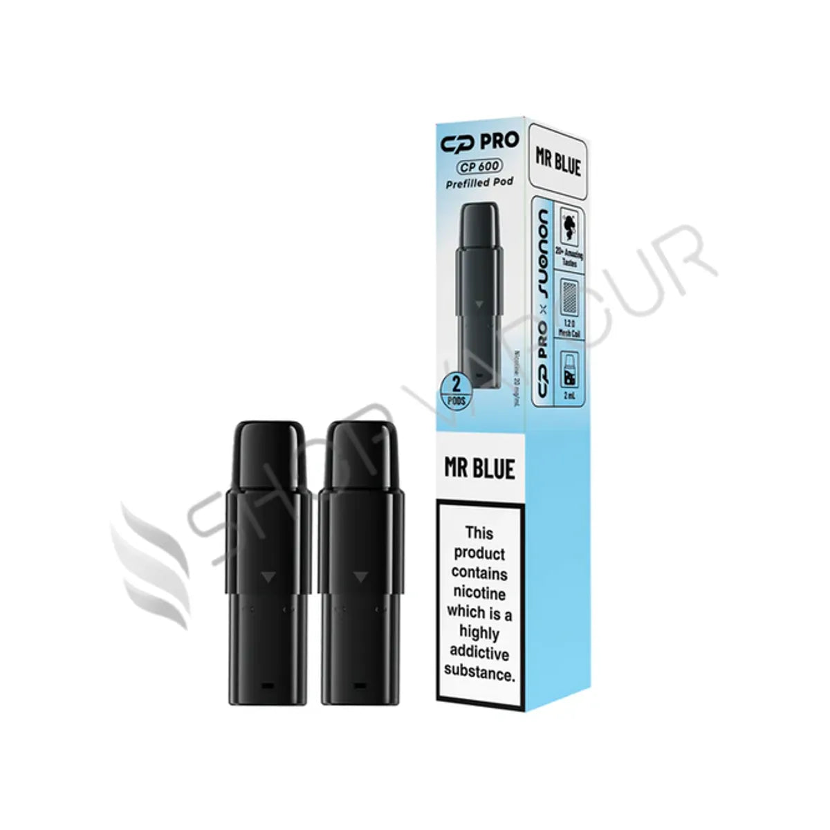 Mr Blue CP 600 Prefilled Pods by Crystal Pro