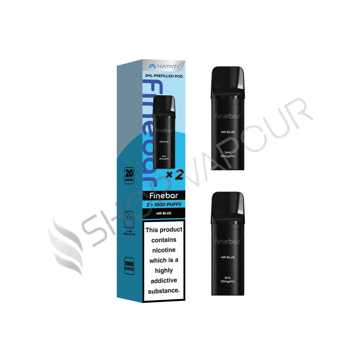 Mr Blue Finebar Prefilled Pods by Hayati