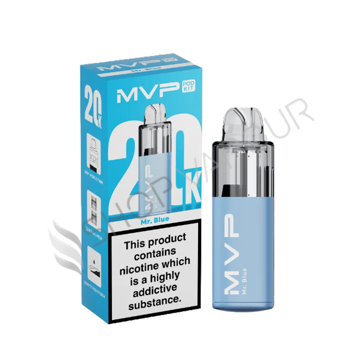 Mr Blue MVP 20K Prefilled Pods by Innokin