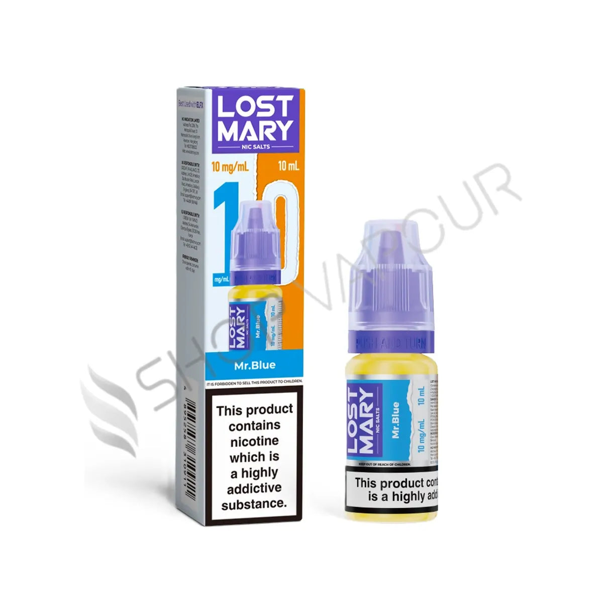 Mr Blue Nic Salt E-Liquid by Lost Mary