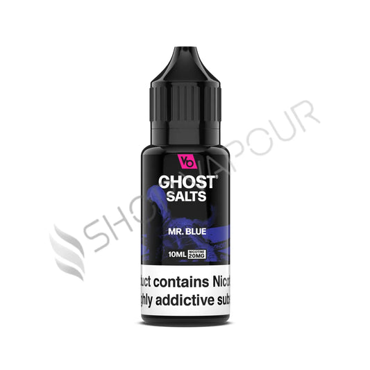 Mr. Blue Nic Salt E-Liquid by Vapes Bars Ghost Salt