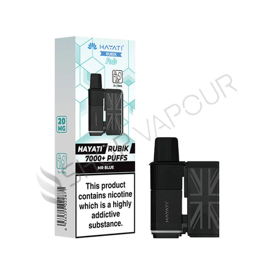 Mr Blue Rubik 7000 Prefilled Pod & Refill by Hayati