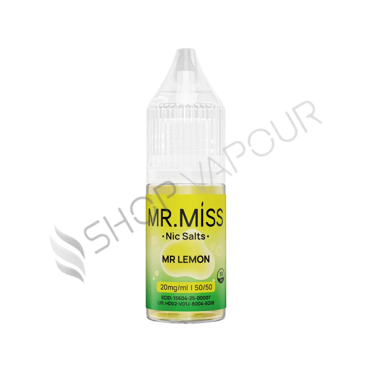Mr Lemon Nic Salt E-Liquid by Mr. Miss