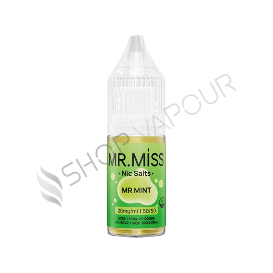 Mr Mint Nic Salt E-Liquid by Mr. Miss