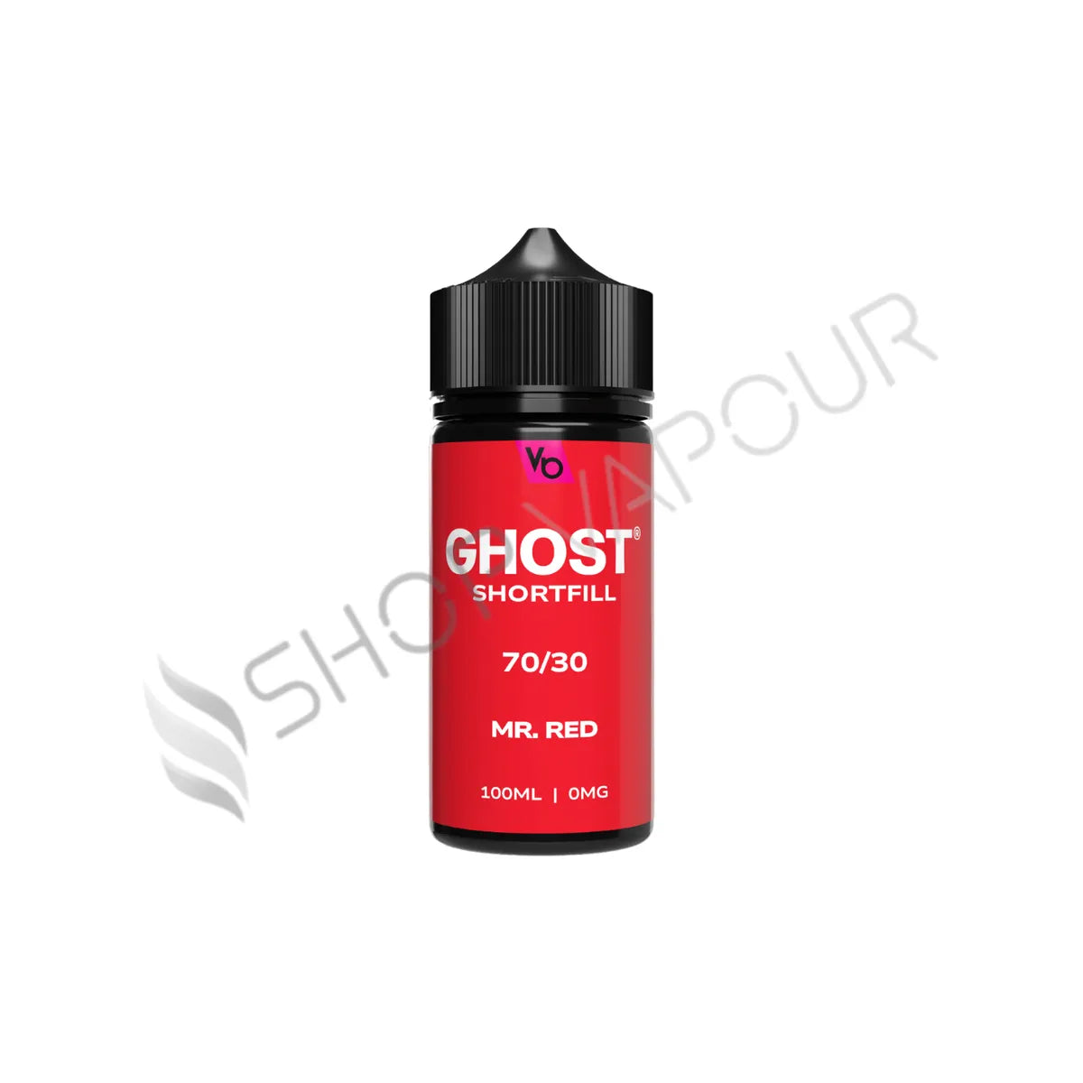 Mr Red 100ml Shortfill E-Liquid by Vapes Bars Ghost