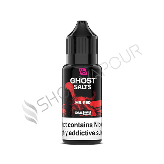Mr. Red Nic Salt E-Liquid by Vapes Bars Ghost Salts