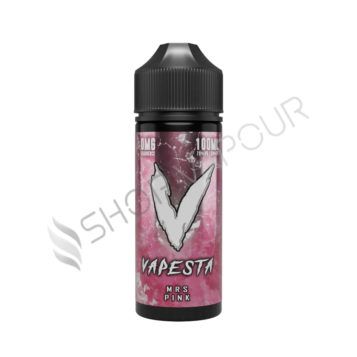 Mrs Pink 100ml Shortfill E-Liquid by Vapesta
