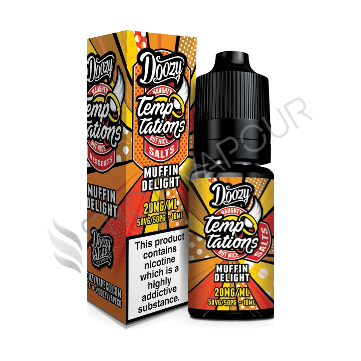 Muffin Delight Nic Salt E-Liquid by Doozy Temptations
